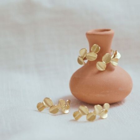 Elena Ohrringe - 925 Silber vergoldet